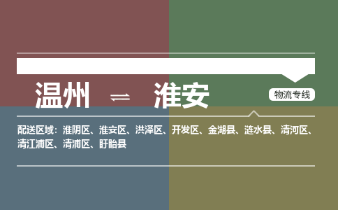 溫州到淮安區物流專線